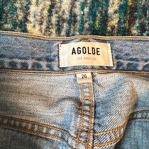 AGOLDE Riley High Rise Straight Crop Jean - Picture 9 of 9